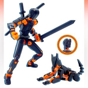 💜Uodofy T13Action Figure SetRobo13 Action Figures Dummy 13 Titan 13Action Figure